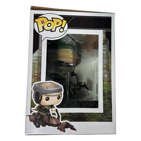 Funko Pop! Star Wars Luke Skywalker with Speeder Bike #229 Vinyl Figure CHASE - Picture 3 of 5